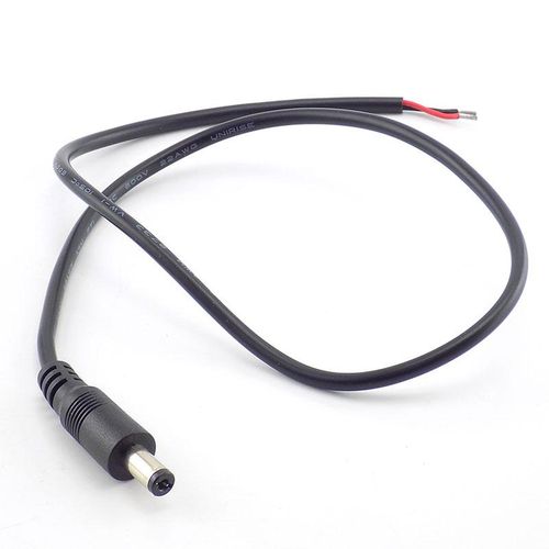 0.25M/0.5M/1M DC Power Supply Cable Extension 22AW 12V 3A 5.5*2.1mm Connector Male Plug for CCTV Camera LED  Light Strip
