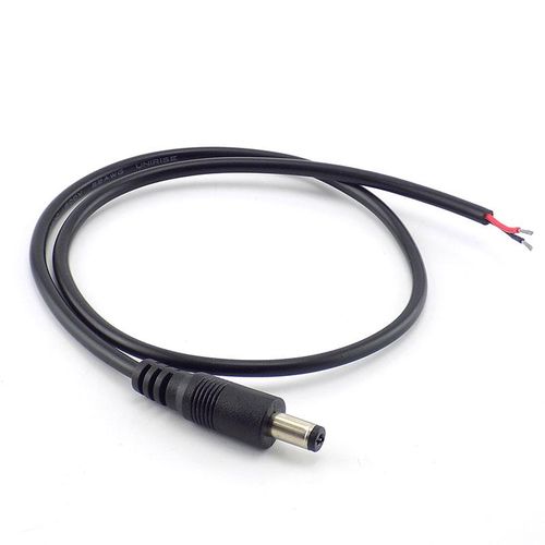 0.25M/0.5M/1M DC Power Supply Cable Extension 22AW 12V 3A 5.5*2.1mm Connector Male Plug for CCTV Camera LED  Light Strip