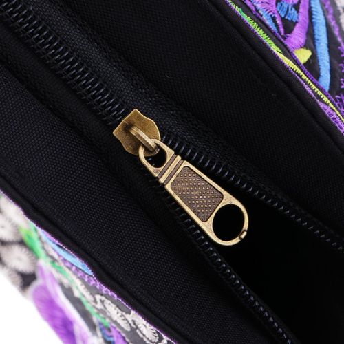 Double Sided Flowers Handmade Women Bags Travel Shoulder