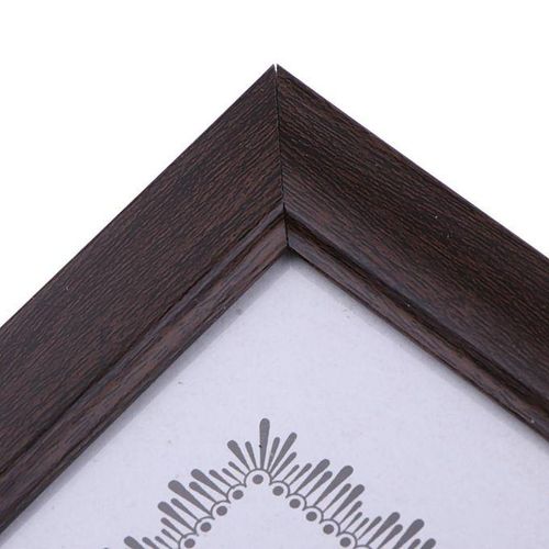 A4 Size Wooden Diploma Certificate Photo Coffee