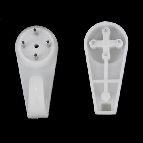 60 Pieces Plastic Invisible Traceless Wall Mounted Photo Picture