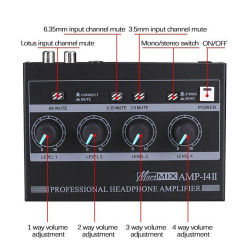Personals Ear Monitor Headphone Amplifier In-ear Monitoring