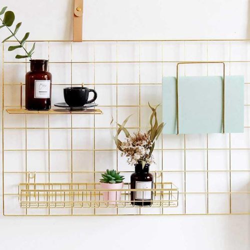 Wall Hanging – Metal Wire Wall Photo Display Grid