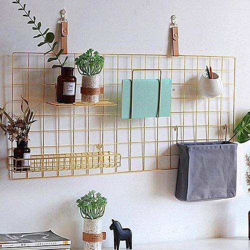 Wall Hanging – Metal Wire Wall Photo Display Grid