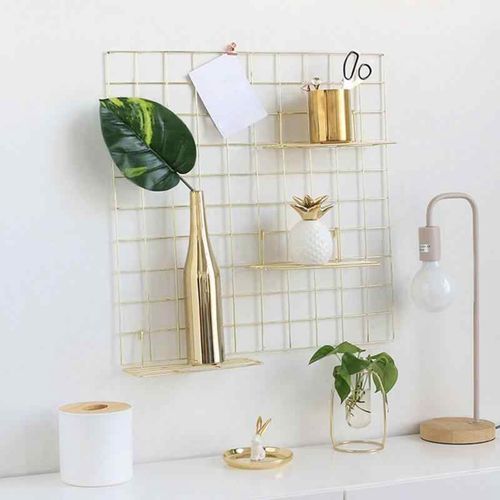 Wall Hanging – Metal Wire Wall Photo Display Grid