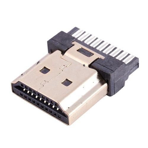 5 Pcs HDMI Male 19 Pins A Type Solder Plug Termination Repair Replace