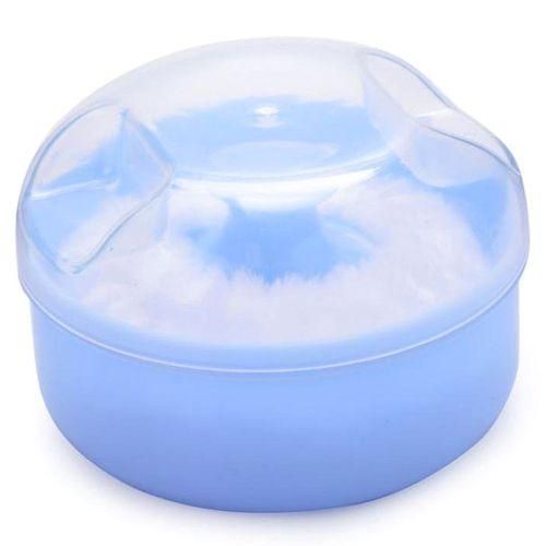 Baby Soft Face Body Cosmetic Powder Puff Box Case
