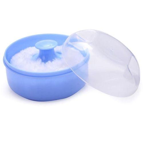 Baby Soft Face Body Cosmetic Powder Puff Box Case