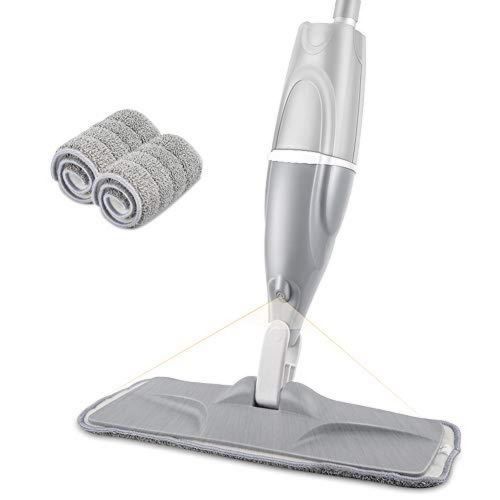 Micro Fiber Head Healthy Water Spray Mop For All Kinds Of Floors -Multi-colour.