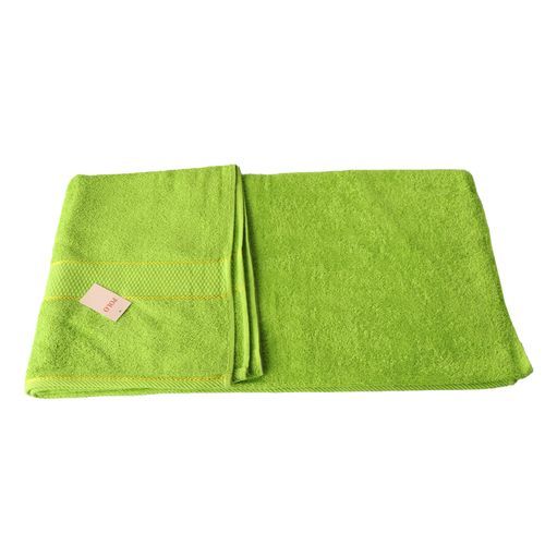 Polo Large Cotton Towel - Lemon Green