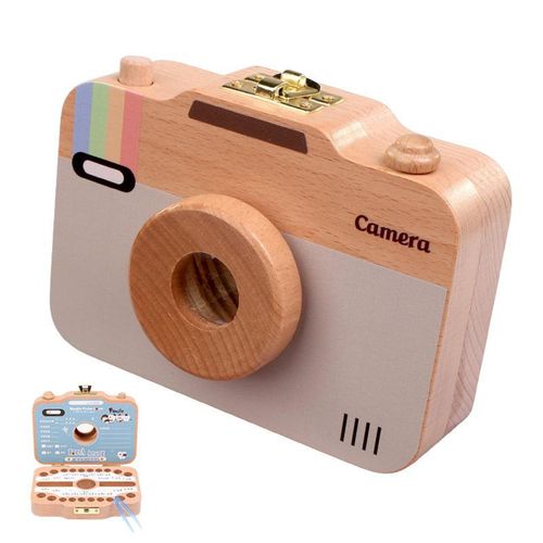 Wooden Baby  Milk  Storage Box Lanugo Style A