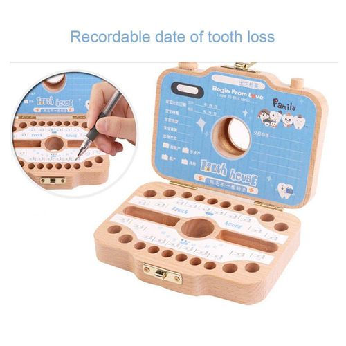 Wooden Baby  Milk  Storage Box Lanugo Style A