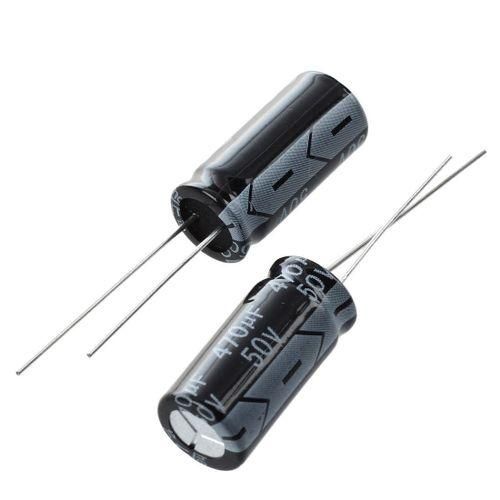 5 x 470uF 50V 105 Celsius Radial Electrolytic Capacitor 10x20mm