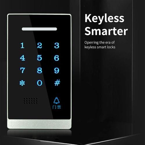 Access Control Keypad, Waterproof Backlight Door Access Control Keypad Password Keypad for House Apartment NO5124