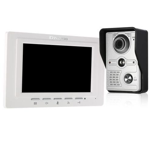 OWSOO  7 Inch Wired Video Doorbell Indoor Monitor With