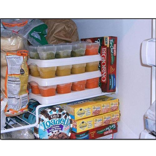 Superior 8 Piece Baby Block Set Baby Food Containers Food preservation box safety Baby food supplement box NO5242