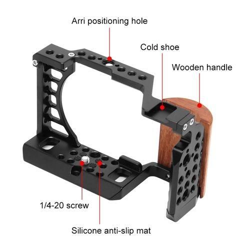 Video Camera Cage For Sony A6400  A6300  A6100  A6000