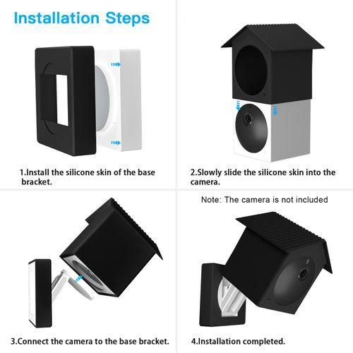 Protective Silicone Cover Compatible With Wyze Cam Outdoor