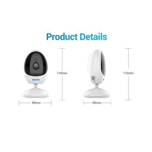 3MP 1296P Indoor Wireless PTZ IP Camera, Plug Type:US Plug