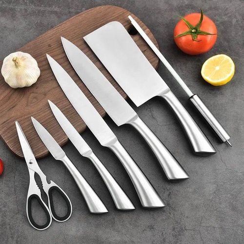 Kitchen Knife Set - Silver