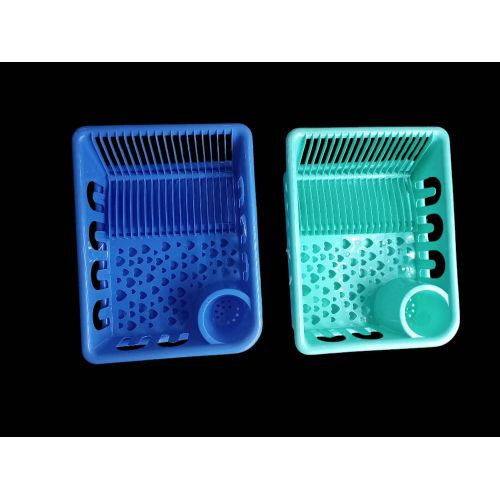 Strong Plastic Dish Rack - Green