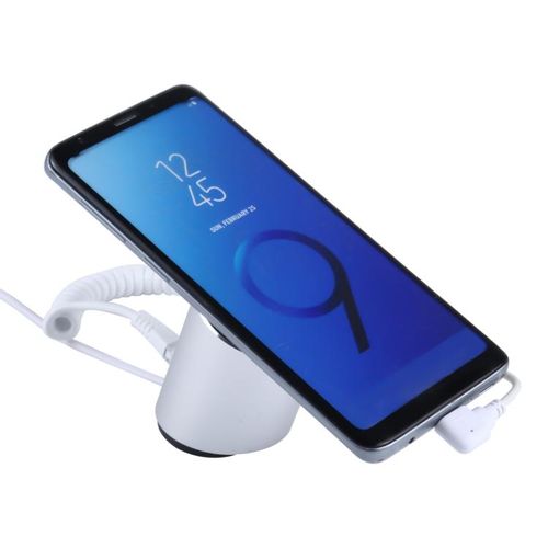 Cylindrical Alarm Display Holder with Type-C / USB-C Port