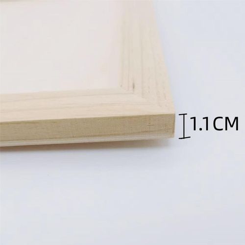 Wooden DIY Blank Photo Frame Dried Flowers Frames Solid