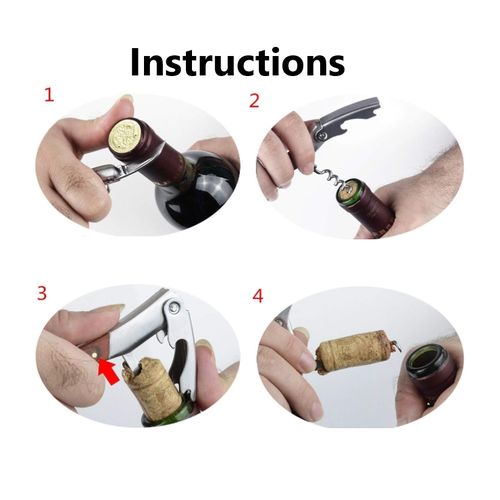Cork Screw Bottle Opener/Wine Opener/Beer Bottle Opener/Can Opener