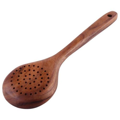 Teak Wood Spoon Long Handle Spoon Big Rice Paddle Wooden