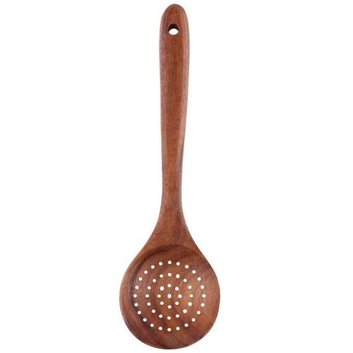 Teak Wood Spoon Long Handle Spoon Big Rice Paddle Wooden