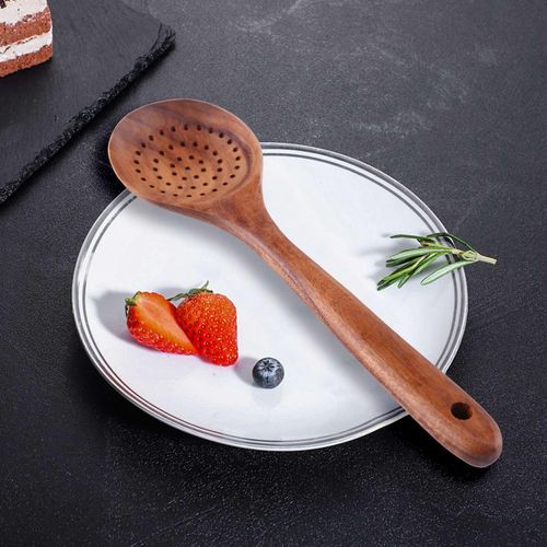 915 Generation Teak Wood Spoon Long Handle Spoon Big Rice Paddle Wooden