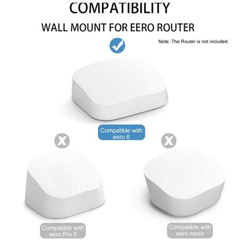 Screwless Wall Mount Replacement For Eero Pro 6 WiFi Router