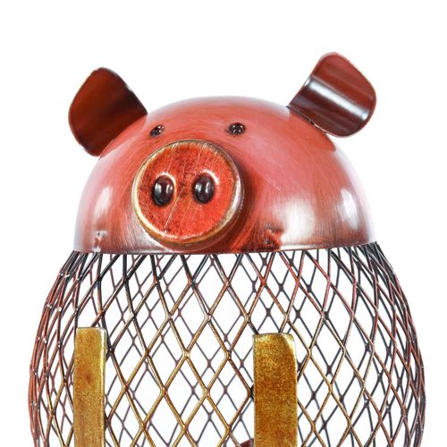 Piggy Bank Children Toy Bank Iron Coin Holder Boy Girls Coin Money Cash Saving Box for Decoration or Gift
