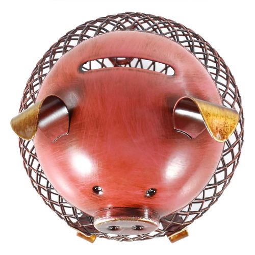 Piggy Bank Children Toy Bank Iron Coin Holder Boy Girls Coin Money Cash Saving Box for Decoration or Gift