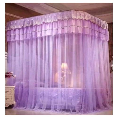 Two-Stand Rail Net-Strong Stands6&times;6- Purple