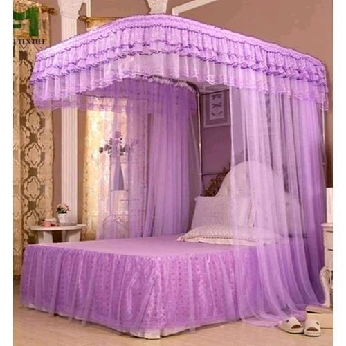Two-Stand Rail Net-Strong Stands6×6- Purple