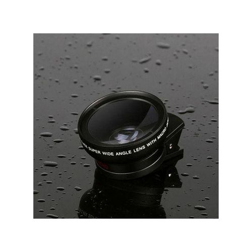 Phone Lens 2 In 1 Clip On 0.45X Wide Angle10X Macro Lens