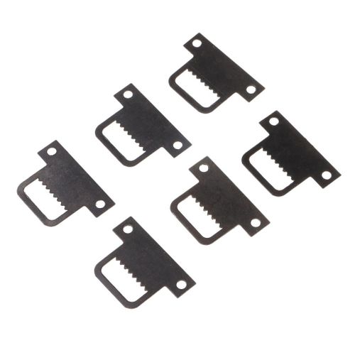 100pcs 32x22mm DIY Sawtooth Mirror Photo Picture Frame Hangers Hooks T