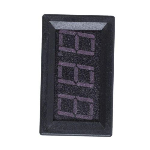 DC 0-99.9V 3 Wire LED Digital Display Panel Volt Meter Voltage Voltmeter Car Motor - RED