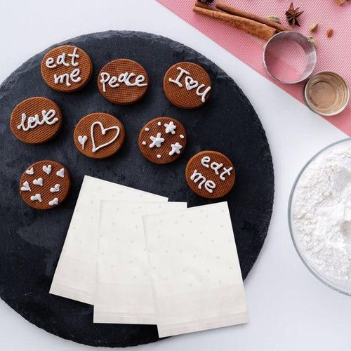 915 Generation 100pcs Frosted Cute Plastic Pack Candy Cookie Soap Packaging Bags Cupcake Self Adhesive Sample Gift Bag 7cm