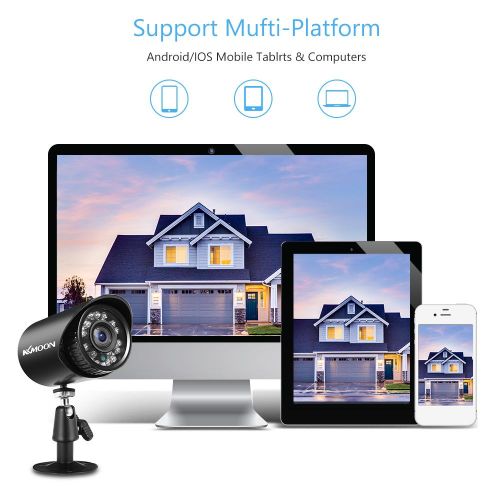 1.0MP Analog Security Camera 720P 4-in-1 (TVI/AHD/CVI/CVBS) Surveillance Camera Outdoor Weatherproof With Infrared Night Vision Pal System