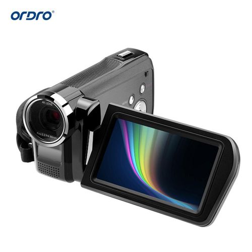 ORDRO AC2 4K Digital Video Camera Camcorder DV Recorder - black My
