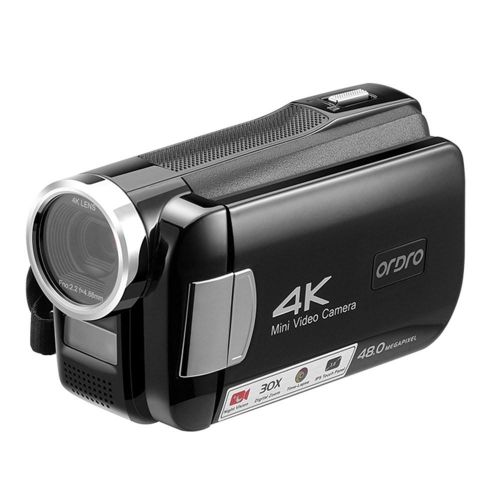 ORDRO AC2 4K Digital Video Camera Camcorder DV Recorder - black My