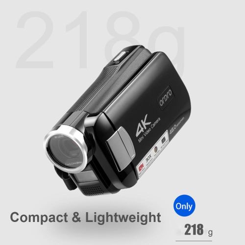 ORDRO AC2 4K Digital Video Camera Camcorder DV Recorder - black My