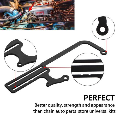 304147 EZ-EFI Cable Mount Kit Carburetor Throttle Cable Mount Bracket Replacement for GM700R4