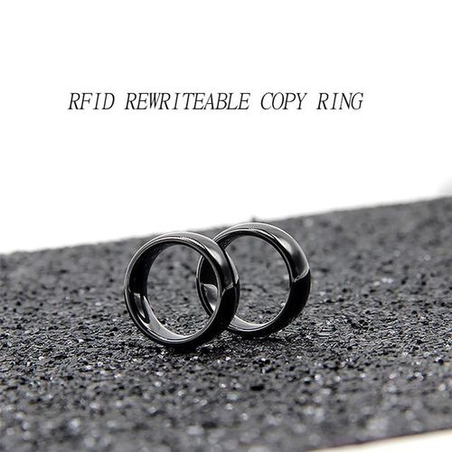 Portable Ring 125khz 13.56mhz Rewritable Tag Key T5577 Cuid Smart Dual Chip Nfc Copier Duplicator Badge