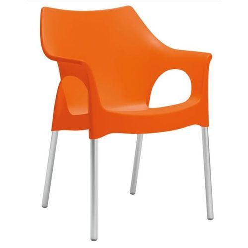 Portable Plastic Chair - red/Orange/green