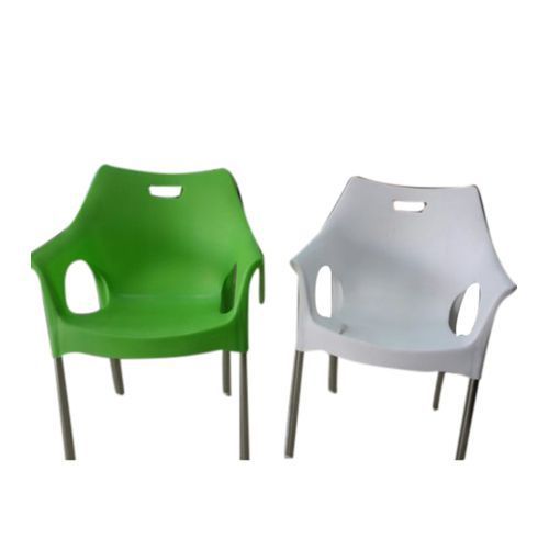 Portable Plastic Chair - red/Orange/green