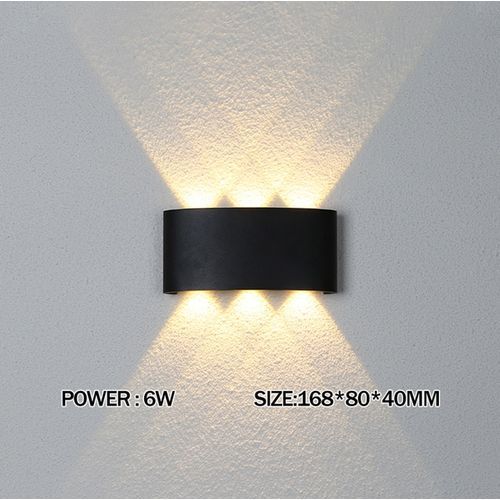 6W LED Waterproof Wall Light, For Outdoor, Living Room, Porch, Garden
