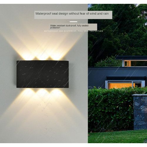 6W LED Waterproof Wall Light, For Outdoor, Living Room, Porch, Garden